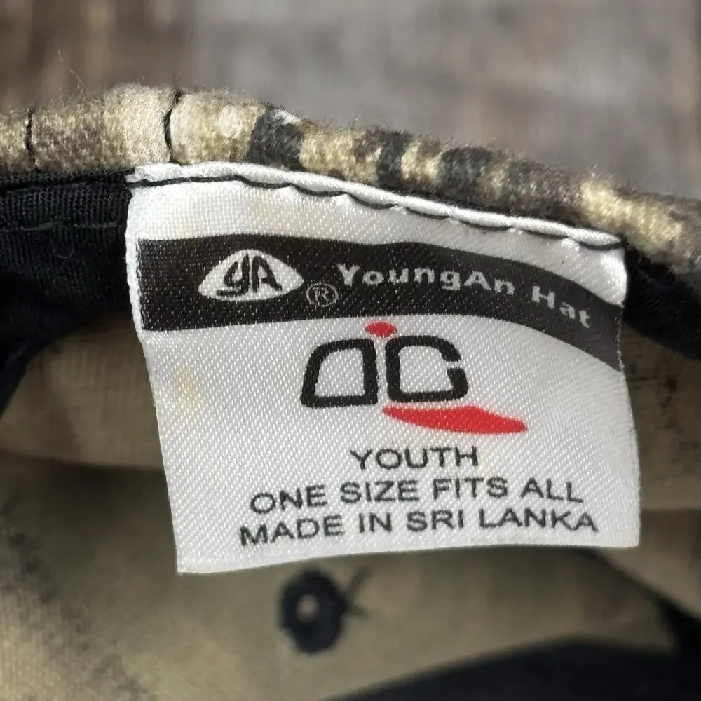 John Deere Youth Boys Camo Snapback Nothing Runs Like A Deere